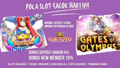 Pola gacor princess hari ini. 100 perak deposit via dana.