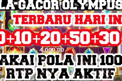 Pola scatter zeus hari ini. Rtp gates of olympus.