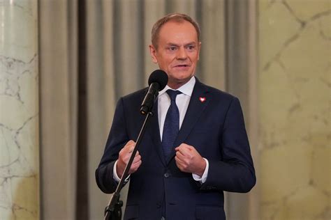 Poland’s new Prime Minister Donald Tusk is sworn in, completing the transition of power