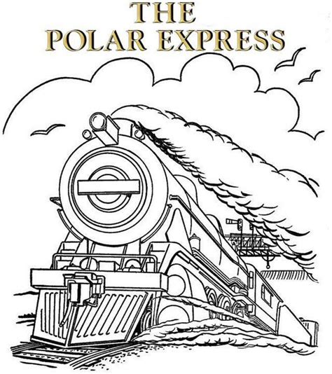 Polar Express Coloring Pages Get Coloring Pages