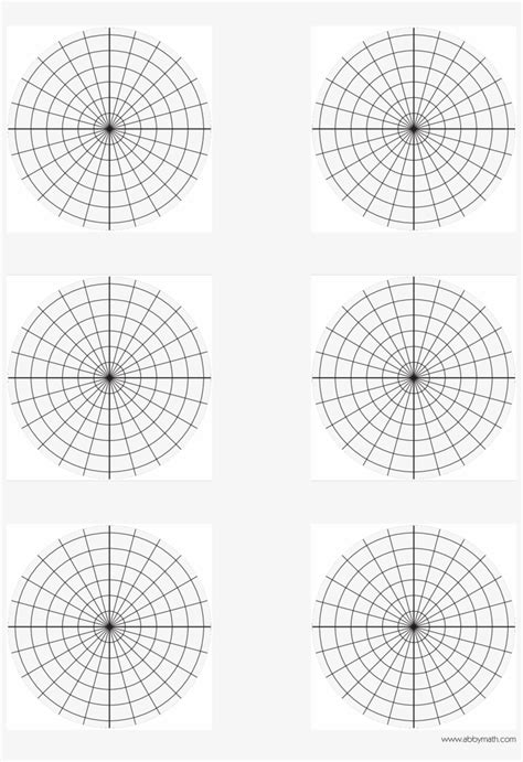 Polar Graph Paper Printable Customize and Print