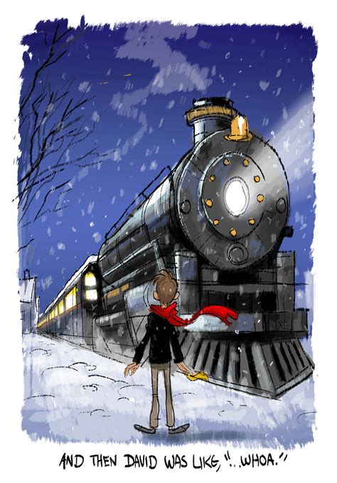 Polar express deviantart. Chapter 7. *As Logan and his friends, both old and new, prepared to board the Polar Express to join up with all the other children for the ride back home. During the boarding process, four elves were able to recover the back passenger car after that little adventure it had in the middle of the North Pole. While setting it back in place, The ... 
