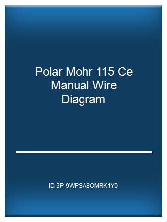 Polar mohr 115 ce manual wire diagram. - Der nähstich und die textilbibel eine vollständige illustrierte anleitung zu techniken und materialien.