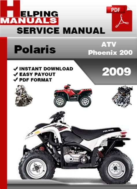 Polaris 200 phoenix 2009 workshop manual. - 2009 polaris sportsman 850 xp manual.