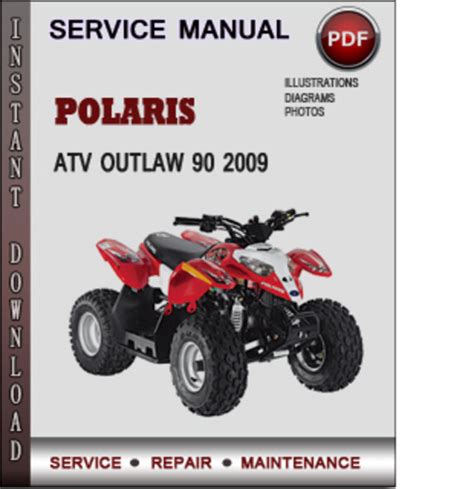 Polaris atv outlaw 90 2009 factory service repair manual download. - Kubota bh75 backhoe illustrated master parts list manual.
