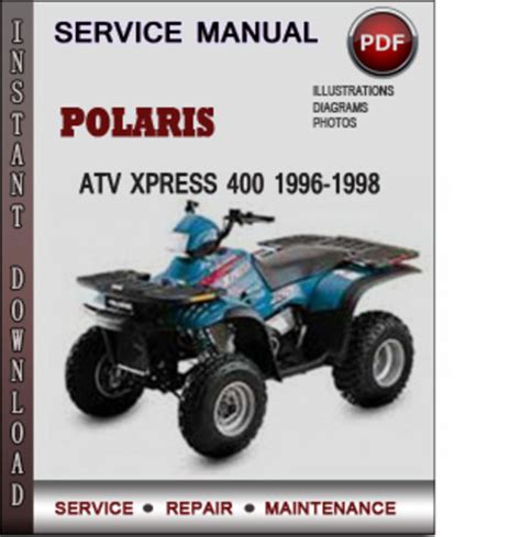 Polaris atv xpress 400 1996 1998 service repair manual. - 2003 yamaha 115txrb outboard service repair maintenance manual factory.