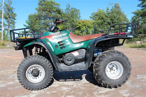 1996 Polaris Xplorer 300 Values. Values Specifications Notes Print. Values. Info & Definitions. Excellent $2,490. Very Good $1,665. Good $845. Fair $380. Poor NA. ... Insure your 1996 Polaris for just $75/year.* Savings: We offer low rates and plenty of discounts. More riding freedom: You’re covered if you take your ATV off your property. .... 