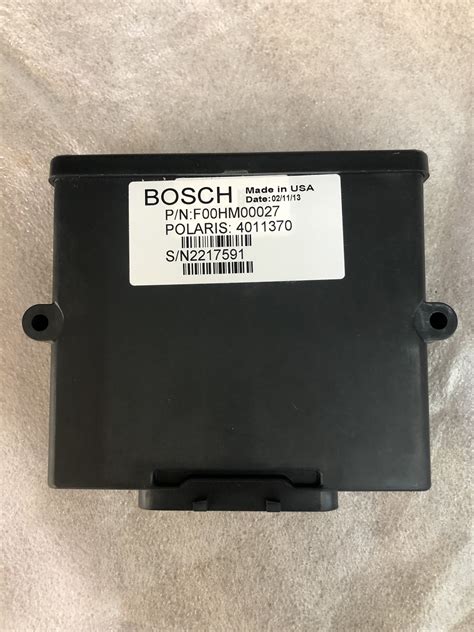 Replaced ECM on a 2006 Polaris ranger2-4. It been a great machine except for this problem. Because of some sort of internal relay that goes out the whole unit must be replaced!. This is the 4th ECM in 12 years T @300 bucks each time.. 