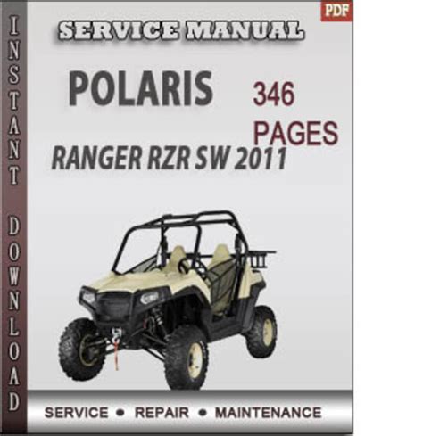 Polaris ranger rzr s 2011 factory service repair manual download. - Brother fax machine manual mfc 8220.