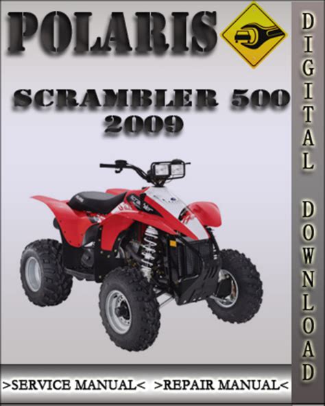 Polaris scrambler 500 2009 service repair manual. - Service manual john deere 1600 mower turbo.