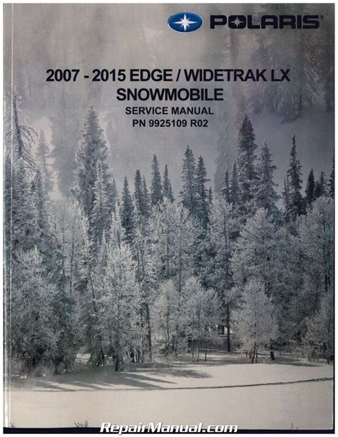 Polaris snowmobile 2007 2013 edge widetrak lx repair manual. - Da antiveduto della gramatica a venanzio l'eremita.