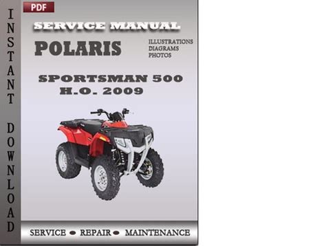 Polaris sportsman 500 ho efi x2 full service repair manual 2009 2010. - Neue technologien in buro und handel.