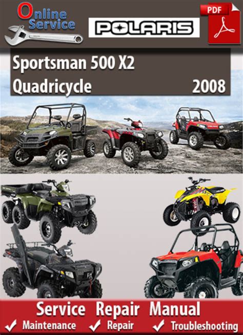 Polaris sportsman 500 quadricycle 2008 online service manual. - Organic chemistry a concise guide for students.