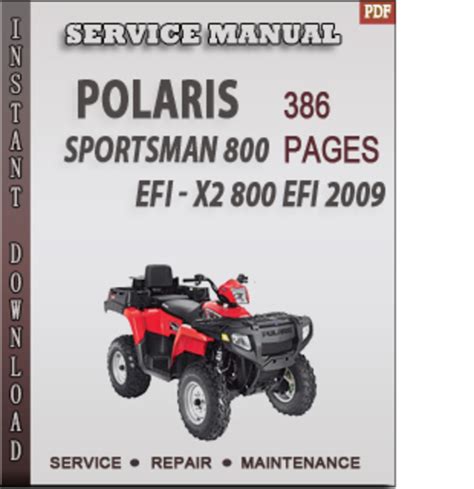 Polaris sportsman 800 efi 2009 factory service repair manual. - New holland 320 hw windrower service manual.