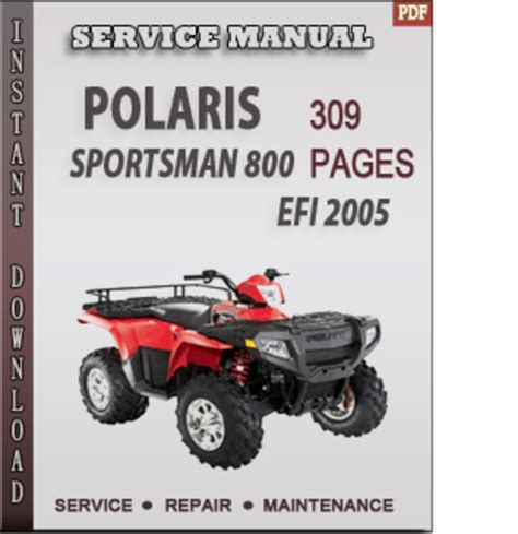 Polaris sportsman 800 efi workshop service repair manual download 2005. - Solution manual to introduction to java programming by liang 9th.