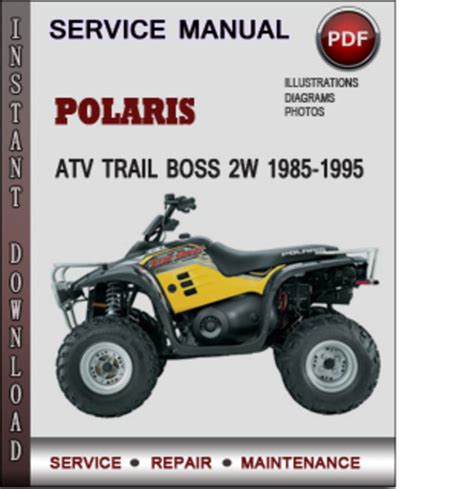 Polaris trail boss 2w 1985 1995 service repair manual. - Inventaris van het archieffonds ancien regime.