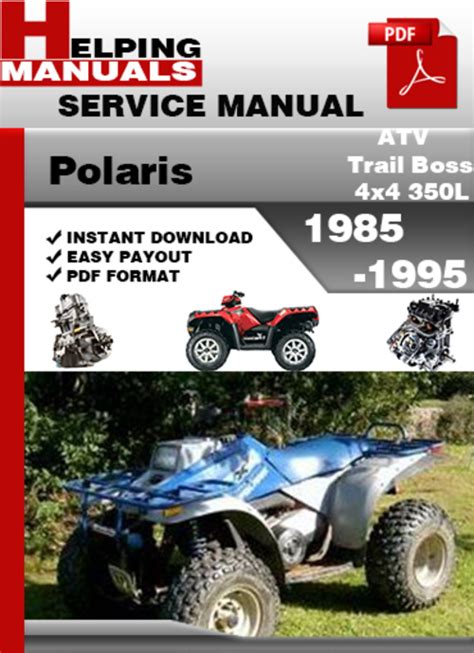 Polaris trail boss 4x4 atv owners manual. - An unauthorized guide to scream queens the reality tv show.