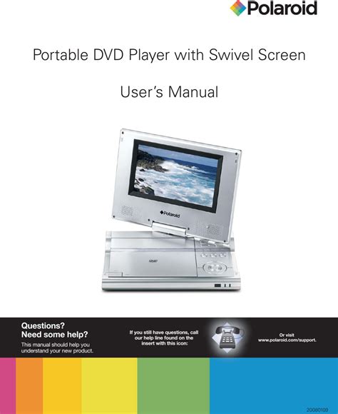 Polaroid portable dvd player users manual. - Sonar x2 power guía completa 1ª edición.