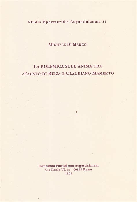 Polemica sull'anima tra fausto di riez e claudiano mamerto. - The complete guide to building a successful trading business.