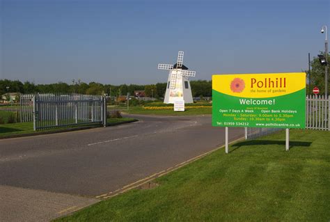 Polhill. Polhill Garden Centre. London Road (A224), Badgers Mount Sevenoaks, Kent TN14 7AD 01959 534212 info@polhillcentre.co.uk. Getting Here. Polhill Garden Centre is located nearby to Junction 4 on the M25 in Sevenoaks in Kent. We welcome people of all ages to enjoy our facilities including families and coach parties. 