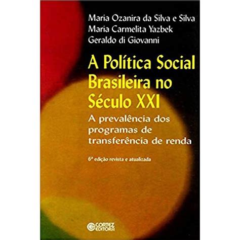Política social brasileira no século xxi. - Triäthanolamin und andere äthanolamine, ihre eigenschaften und vielseitige verwendung.