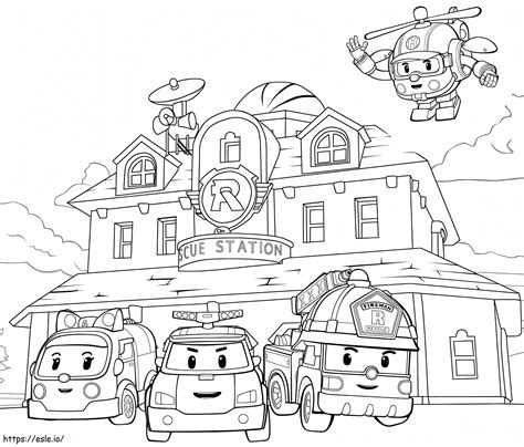 Poli Coloring Pages