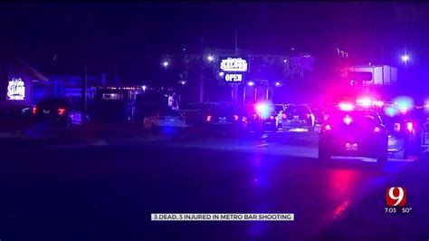 Police: 3 killed, 3 injured in shooting at Oklahoma City bar