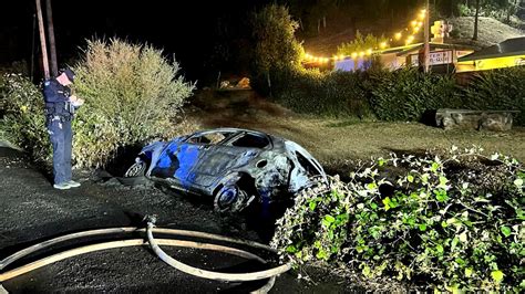 Police: DUI driver arrested after fiery Napa Valley crash