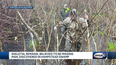 Police: Skeletal remains found in swamp believed to be missing Hampstead, NH man