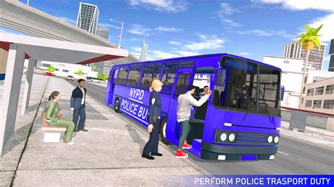 Police Coach Bus Driving Sim APK Download for Android 