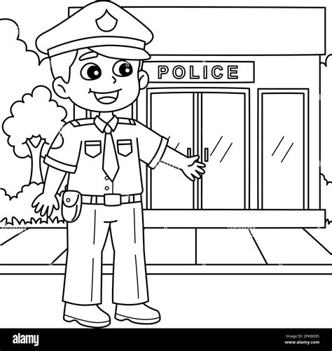 Police Coloring