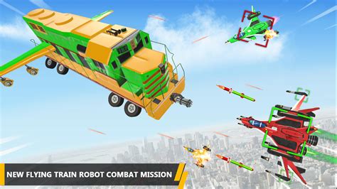Police Flying Train Robot Car APK Download for Android 