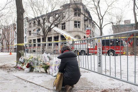 Police ID first victim as search continues at site of fatal fire in Old Montreal