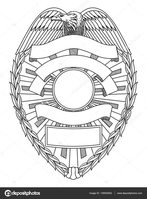 Police Patch Design Template