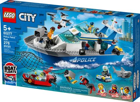 Police Patrol Boat 60277 City Buy online at the Official ... - Lego