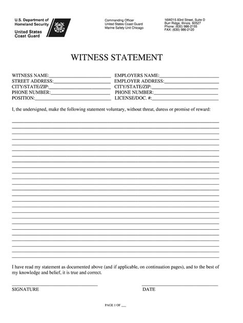 Police Statement Template Classles Democracy
