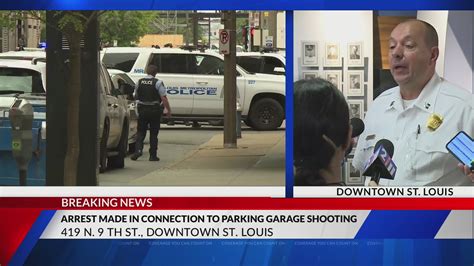 Police arrest likely gunman in two downtown St. Louis garage shootings