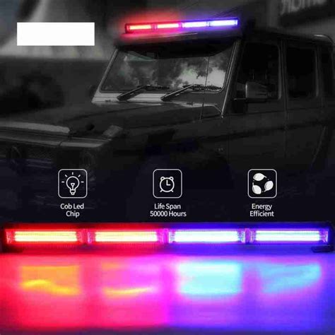 Police car led lights.  Batteries: Lighting function requires its own 2 seven bat...