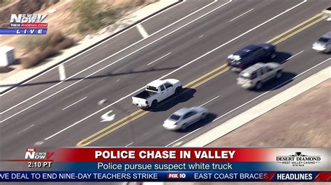 Police chase live. By Karla Rendon • Published January 7, 2024 • Updated on January 8, 2024 at 6:18 am. Five people are in custody following a car chase that may have stemmed … 