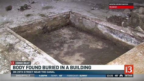 Police digging out body found in concrete grave under condo