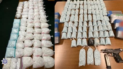 Police find $4 million worth of meth, fentanyl pills in San Bernardino bust