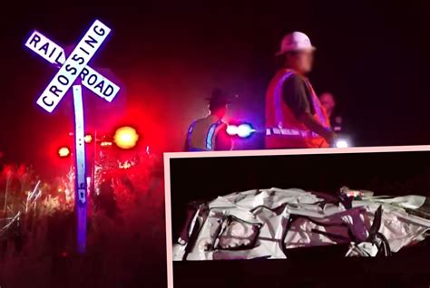 Police identify driver whose car hit a train after police chase and later died