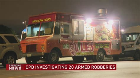 Police investigate several armed robberies involving white SUV