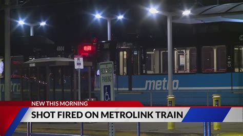 Police investigate shooting on MetroLink train