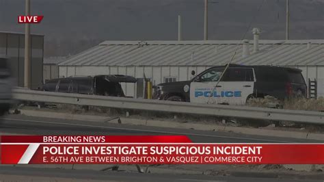 Police investigating 'suspicious incident' in Commerce City