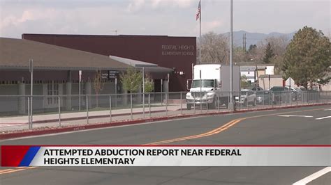 Police investigating alleged attempted abduction near Federal Heights Elementary
