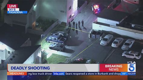 Police investigating fatal shooting in Pasadena