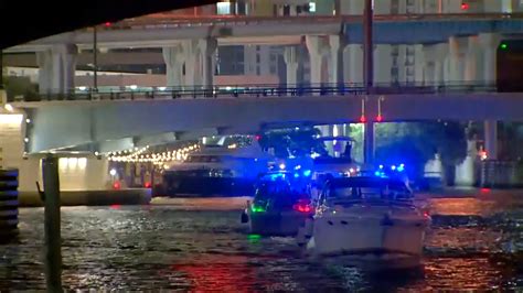 Police investigating reported armed robbery aboard yacht on Miami River