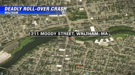 Police investigating rollover crash in Waltham that left 1 dead, 2 injured