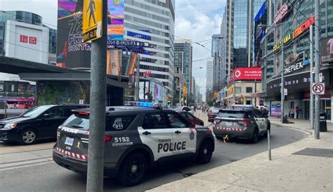Police investigating stabbing near Yonge and Dundas that sent 1 to hospital